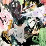 Heart Ache - 70 x 100. Et originalt maleri af Louise Bech Pedersen. Kunst online gallerier, Store smukke abstrakte malerier med dyr, gave, gave, Indretningsbutik, talentfulde kunstnere