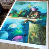 plakater-posters-kunsttryk, giclee-tryk, ekspressionistiske, figurative, grafiske, surrealistiske, kroppe, stemninger, mennesker, himmel, beige, blå, grønne, pink, blæk, papir, strand, smukke, samtidskunst, københavn, ekspressionisme, bolig-indretning, moderne, moderne-kunst, nordisk, udendørs, skandinavisk, sommer, sol, symbolsk, vand, kvinder, Køb original kunst og kunstplakater. Malerier, tegninger, limited edition kunsttryk & plakater af dygtige kunstnere.