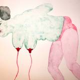 tegninger, gouache, akvareller, figurative, portræt, surrealistiske, kroppe, stemninger, seksualitet, grønne, pink, gouache, papir, samtidskunst, dekorative, erotiske, ekspressionisme, interiør, bolig-indretning, moderne, moderne-kunst, nøgen, seksuel, Køb original kunst og kunstplakater. Malerier, tegninger, limited edition kunsttryk & plakater af dygtige kunstnere.