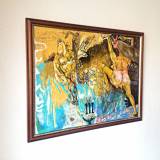 Mistress Chasing Mister - 30 - 42 cm. Original tegning af kunstner Piotr Dudek.