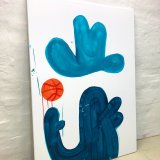 malerier, børnevenlige, grafiske, illustrative, minimalistiske, pop, kroppe, mennesker, sport, blå, orange, turkise, hvide, akryl, hørlærred, abstrakte-former, sjove, samtidskunst, københavn, dansk, dekorative, design, hatte, interiør, bolig-indretning, moderne, moderne-kunst, nordisk, pop-art, skandinavisk, street-art, Køb original kunst og kunstplakater. Malerier, tegninger, limited edition kunsttryk & plakater af dygtige kunstnere.
