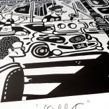 Big NYC | Plakater-posters-kunsttryk, Giclee-tryk | Mormor | Beauton Art Gallery plakater-posters-kunsttryk, giclee-tryk, børnevenlige, grafiske, illustrative, monokrome, pop, arkitektur, tegneserier, humor, mennesker, sorte, grå, blæk, papir, arkitektoniske, byer, samtidskunst, dansk, dekorative, design, interiør, bolig-indretning, moderne, moderne-kunst, nordisk, skandinavisk, Buy original high quality art. Paintings, drawings, limited edition prints & posters by talented artists.