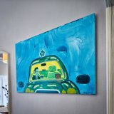 malerier, farverige, figurative, pop, kroppe, tegneserier, hverdagsliv, bevægelse, mønstre, himmel, blå, turkise, gule, hørlærred, olie, sjove, smukke, samtidskunst, københavn, dekorative, design, ansigter, interiør, bolig-indretning, moderne, moderne-kunst, nordisk, pop-art, Køb original kunst og kunstplakater. Malerier, tegninger, limited edition kunsttryk & plakater af dygtige kunstnere.