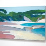 malerier, æstetiske, farverige, ekspressionistiske, landskab, botanik, stemninger, natur, havet, himmel, blå, grønne, pastel, turkise, hørlærred, olie, smukke, samtidskunst, dekorative, design, interiør, bolig-indretning, moderne, moderne-kunst, Køb original kunst og kunstplakater. Malerier, tegninger, limited edition kunsttryk & plakater af dygtige kunstnere.