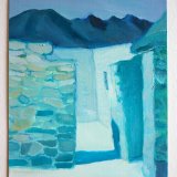 malerier, farverige, figurative, landskab, minimalistiske, arkitektur, stemninger, himmel, blå, pastel, lillae, turkise, papir, olie, arkitektoniske, atmosfære, smukke, bygninger, samtidskunst, dekorative, design, huse, impressionisme, interiør, bolig-indretning, moderne, moderne-kunst, bjerge, udendørs, flotte, romantiske, sceneri, firkantet, symbolsk, symmetri, rolige, rejse, vinduer, Køb original kunst og kunstplakater. Malerier, tegninger, limited edition kunsttryk & plakater af dygtige kunstnere.