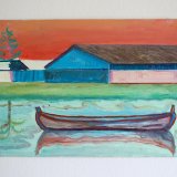malerier, æstetiske, farverige, figurative, landskab, surrealistiske, arkitektur, botanik, stemninger, natur, sejlads, årstider, himmel, blå, grønne, pastel, røde, papir, olie, arkitektoniske, atmosfære, smukke, både, bygninger, dansk, dekorative, bondegård, skov, huse, interiør, bolig-indretning, moderne-kunst, nordisk, romantiske, skandinavisk, rolige, rejse, træer, vand, Køb original kunst og kunstplakater. Malerier, tegninger, limited edition kunsttryk & plakater af dygtige kunstnere.