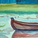 malerier, æstetiske, farverige, figurative, landskab, surrealistiske, arkitektur, botanik, stemninger, natur, sejlads, årstider, himmel, blå, grønne, pastel, røde, papir, olie, arkitektoniske, atmosfære, smukke, både, bygninger, dansk, dekorative, bondegård, skov, huse, interiør, bolig-indretning, moderne-kunst, nordisk, romantiske, skandinavisk, rolige, rejse, træer, vand, Køb original kunst og kunstplakater. Malerier, tegninger, limited edition kunsttryk & plakater af dygtige kunstnere.