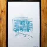 plakater-posters-kunsttryk, giclee-tryk, ekspressionistiske, geometriske, arkitektur, blå, violette, hvide, blæk, papir, abstrakte-former, arkitektoniske, bygninger, samtidskunst, dansk, dekorative, design, ekspressionisme, interiør, bolig-indretning, moderne, moderne-kunst, nordisk, skandinavisk, Køb original kunst og kunstplakater. Malerier, tegninger, limited edition kunsttryk & plakater af dygtige kunstnere.