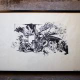 tegninger, abstrakte, ekspressionistiske, geometriske, grafiske, illustrative, monokrome, pop, arkitektur, bevægelse, mønstre, sorte, hvide, artliner, blæk, papir, tusch, abstrakte-former, arkitektoniske, bygninger, samtidskunst, dansk, dekorative, design, interiør, bolig-indretning, moderne, moderne-kunst, nordisk, skandinavisk, street-art, Køb original kunst og kunstplakater. Malerier, tegninger, limited edition kunsttryk & plakater af dygtige kunstnere.