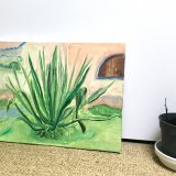 Miraflores | Malerier | Rafael Guerrero Céspedes | Beauton Art Gallery malerier, æstetiske, figurative, illustrative, still-life, botanik, stemninger, natur, årstider, blå, brune, grønne, pastel,  bomuldslærred, olie, smukke, samtidskunst, sød, dag, dekorative, detaljerigt, blomster, have, huse, interiør, bolig-indretning, naturlig, naturealistiske, nordisk, udendørs, planter, skandinavisk, forår, rolige, træer, Køb original kunst og kunstplakater. Malerier, tegninger, limited edition kunsttryk & plakater af dygtige kunstnere.