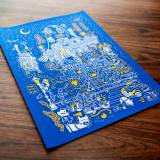 Paris | Kunsttryk, Silketryk | Mormor | Beauton Art Gallery kunsttryk, silketryk, dyr, farverige, børnevenlige, figurative, grafiske, illustrative, pop, arkitektur, botanik, tegneserier, børn, mennesker, blå, hvide, gule, akryl, papir, sjove, bygninger, biler, byer, samtidskunst, københavn, sød, dansk, interiør, bolig-indretning, moderne, nordisk, plakater, tryk, skandinavisk, Køb original kunst og kunstplakater. Malerier, tegninger, limited edition kunsttryk & plakater af dygtige kunstnere.