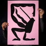 plakater-posters-kunsttryk, giclee-tryk, børnevenlige, grafiske, illustrative, minimalistiske, pop, kroppe, tegneserier, humor, bevægelse, mennesker, pink, blæk, papir, sjove, samtidskunst, københavn, dansk, dekorative, design, interiør, bolig-indretning, moderne, moderne-kunst, nordisk, pop-art, plakater, skandinavisk, Køb original kunst og kunstplakater. Malerier, tegninger, limited edition kunsttryk & plakater af dygtige kunstnere.