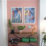 plakater-posters-kunsttryk, giclee-tryk, æstetiske, figurative, kroppe, botanik, mønstre, seksualitet, beige, blå, hvide, gule,  bomuldslærred, olie, arkitektoniske, dansk, design, erotiske, kvindelig, interiør, bolig-indretning, naturlig, naturealistiske, nordisk, planter, romantiske, skandinavisk, seksuel, kvinder, Køb original kunst og kunstplakater. Malerier, tegninger, limited edition kunsttryk & plakater af dygtige kunstnere.