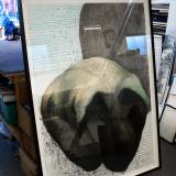 Pray V | Tegninger, Malerier | Zuzanna Sitarska | Beauton Art Gallery tegninger, malerier, abstrakte, figurative, illustrative, portræt, kroppe, mønstre, sorte, pink, røde, hvide, akryl, kul, papir, abstrakte-former, smukke, samtidskunst, dekorative, design, interiør, bolig-indretning, moderne, moderne-kunst, nordisk, nøgen, flotte, skandinavisk, Køb original kunst og kunstplakater. Malerier, tegninger, limited edition kunsttryk & plakater af dygtige kunstnere.