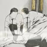 stærke og udtryksfulde kunst illustrationer og tegninger, dygtig dansk illustrator, tegner, faverige