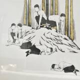 stærke og udtryksfulde kunst illustrationer og tegninger, dygtig dansk illustrator, tegner, faverige