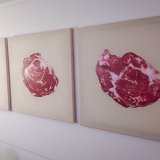 malerier, abstrakte, figurative, illustrative, still-life, dyreliv, hverdagsliv, mønstre, beige, røde, hvide, akryl,  bomuldslærred, abstrakte-former, smukke, konceptuel, samtidskunst, københavn, dansk, dekorative, design, mad, interiør, bolig-indretning, moderne, moderne-kunst, naturealistiske, obskurt, firkantet, Køb original kunst og kunstplakater. Malerier, tegninger, limited edition kunsttryk & plakater af dygtige kunstnere.