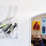 malerier, farverige, figurative, pop, still-life, dyreliv, hverdagsliv, røde, hvide, gule, akryl,  bomuldslærred, samtidskunst, københavn, ko, mad, interiør, bolig-indretning, moderne, moderne-kunst, nordisk, pop-art, skandinavisk, Køb original kunst og kunstplakater. Malerier, tegninger, limited edition kunsttryk & plakater af dygtige kunstnere.