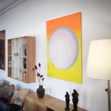 malerier, abstrakte, æstetiske, farverige, geometriske, grafiske, minimalistiske, pop, arkitektur, teknologi, grå, orange, pink, hvide, gule, akryl,  bomuldslærred, abstrakte-former, smukke, konceptuel, samtidskunst, dansk, design, interiør, bolig-indretning, moderne, moderne-kunst, nordisk, pop-art, skandinavisk, Køb original kunst og kunstplakater. Malerier, tegninger, limited edition kunsttryk & plakater af dygtige kunstnere.