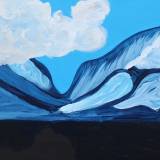 malerier, farverige, figurative, landskab, botanik, natur, blå, grønne, gule, akryl, hørlærred, samtidskunst, ekspressionisme, interiør, bolig-indretning, moderne, moderne-kunst, bjerge, sceneri, levende, Køb original kunst og kunstplakater. Malerier, tegninger, limited edition kunsttryk & plakater af dygtige kunstnere.