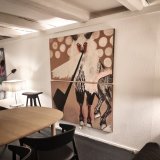 malerier, ekspressionistiske, figurative, dyreliv, humor, stemninger, vilde-dyr, beige, sorte, brune, pink, hvide, akryl,  bomuldslærred, smukke, samtidskunst, dekorative, design, interiør, bolig-indretning, moderne, moderne-kunst, Køb original kunst og kunstplakater. Malerier, tegninger, limited edition kunsttryk & plakater af dygtige kunstnere.