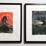 tegninger, malerier, gouache-malerier, akvarel-malerier, farverige, ekspressionistiske, grafiske, pop, dyreliv, botanik, mønstre, sorte, blå, grønne, røde, artliner, gouache, blæk, papir, tusch, spraymaling, andre-medier, smukke, samtidskunst, københavn, dansk, dekorative, design, interiør, bolig-indretning, moderne, moderne-kunst, nordisk, Køb original kunst og kunstplakater. Malerier, tegninger, limited edition kunsttryk & plakater af dygtige kunstnere.