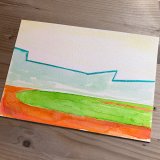 gouache-malerier, akvarel-malerier, abstrakte, æstetiske, landskab, arkitektur, botanik, himmel, blå, grønne, orange, hvide, papir, akvarel, smukke, bygninger, byer, samtidskunst, dekorative, design, interiør, bolig-indretning, moderne, moderne-kunst, Køb original kunst og kunstplakater. Malerier, tegninger, limited edition kunsttryk & plakater af dygtige kunstnere.