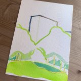 gouache-malerier, akvarel-malerier, æstetiske, figurative, landskab, minimalistiske, arkitektur, botanik, himmel, grønne, hvide, gouache, papir, akvarel, abstrakte-former, arkitektoniske, smukke, samtidskunst, dekorative, design, skov, interiør, bolig-indretning, moderne, moderne-kunst, Køb original kunst og kunstplakater. Malerier, tegninger, limited edition kunsttryk & plakater af dygtige kunstnere.