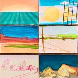 gouache-malerier, akvarel-malerier, abstrakte, æstetiske, figurative, landskab, arkitektur, botanik, natur, himmel, transportmidler, brune, grønne, gouache, papir, akvarel, smukke, samtidskunst, dekorative, design, interiør, bolig-indretning, moderne, moderne-kunst, Køb original kunst og kunstplakater. Malerier, tegninger, limited edition kunsttryk & plakater af dygtige kunstnere.