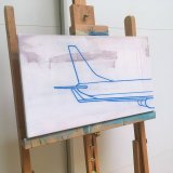 malerier, æstetiske, figurative, grafiske, illustrative, minimalistiske, monokrome, pop, arkitektur, stemninger, bevægelse, teknologi, transportmidler, pastel, pink, turkise, akryl,  bomuldslærred, andre-medier, fly, flyvemaskiner, arkitektoniske, atmosfære, konceptuel, samtidskunst, københavn, design, detaljerigt, fantasi, vandret, moderne-kunst, udendørs, pop-art, rejse, fartøjer, levende, Køb original kunst og kunstplakater. Malerier, tegninger, limited edition kunsttryk & plakater af dygtige kunstnere.