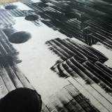 Perpetuum Mobile XLV | Plakater-posters-kunsttryk, Indgraveringer | Tomasz Winiarski | Beauton Art Gallery plakater-posters-kunsttryk, indgraveringer, abstrakte, grafiske, monokrome, mønstre, sorte, grå, hvide, blæk, papir, abstrakte-former, sort-hvide, samtidskunst, moderne, moderne-kunst, plakater, Køb original kunst og kunstplakater. Malerier, tegninger, limited edition kunsttryk & plakater af dygtige kunstnere.