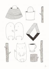 kunsttryk, gicleé, børnevenlige, figurative, illustrative, minimalistiske, tegneserier, humor, stemninger, kæledyr, sorte, hvide, blæk, papir, sjove, københavn, sød, dansk, dekorative, design, interiør, bolig-indretning, moderne, moderne-kunst, nordisk, plakater, tryk, skandinavisk, Køb original kunst og kunstplakater. Malerier, tegninger, limited edition kunsttryk & plakater af dygtige kunstnere.