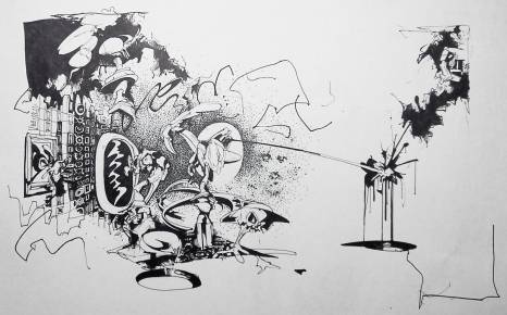 tegninger, ekspressionistiske, illustrative, monokrome, pop, arkitektur, videnskab, sorte, hvide, blæk, papir, tusch, abstrakte-former, arkitektoniske, sort-hvide, bygninger, samtidskunst, dansk, dekorative, design, graffiti, vandret, interiør, bolig-indretning, mandlig, moderne, moderne-kunst, nordisk, skandinavisk, skitse, street-art, urban, vilde, Køb original kunst og kunstplakater. Malerier, tegninger, limited edition kunsttryk & plakater af dygtige kunstnere.