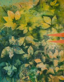 malerier, abstrakte, æstetiske, farverige, grafiske, botanik, grønne, orange, gule,  bomuldslærred, olie, abstrakte-former, efterår, smukke, samtidskunst, dekorative, design, blomster, skov, have, interiør, bolig-indretning, Køb original kunst og kunstplakater. Malerier, tegninger, limited edition kunsttryk & plakater af dygtige kunstnere.