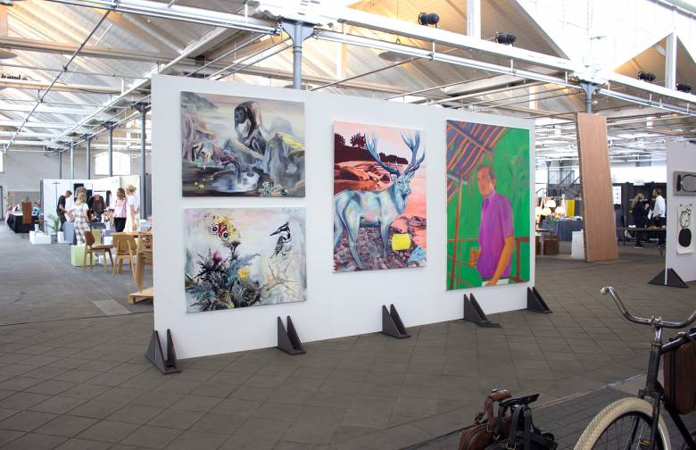 kunstmesse art fair design danish nordic scandinavian copenhagen paintings malerier københavn limited edition kunst-plakater kunsttryk art posters