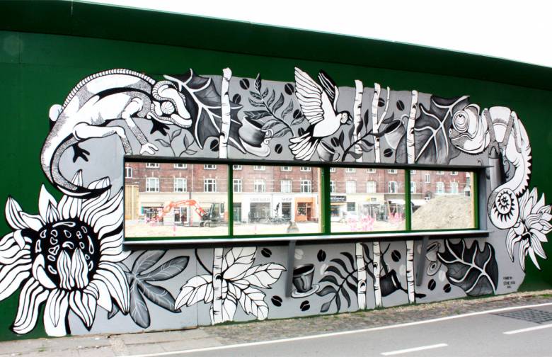 mural, artist, art, gallery