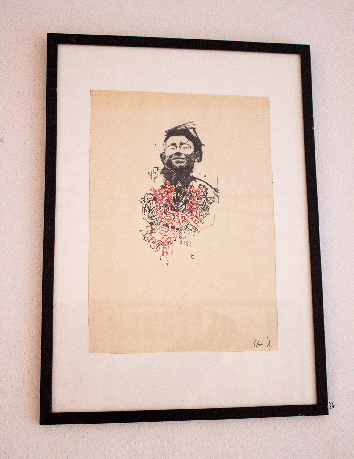 Uden Titel X | Tegninger | Ola Juliussen | Beauton Art Gallery tegninger, figurative, illustrative, portræt, kroppe, mønstre, mennesker, beige, sorte, artliner, papir, tusch, abstrakte-former, samtidskunst, dansk, dekorative, design, ansigter, interiør, bolig-indretning, moderne, moderne-kunst, nordisk, skandinavisk, Køb original kunst og kunstplakater. Malerier, tegninger, limited edition kunsttryk & plakater af dygtige kunstnere.