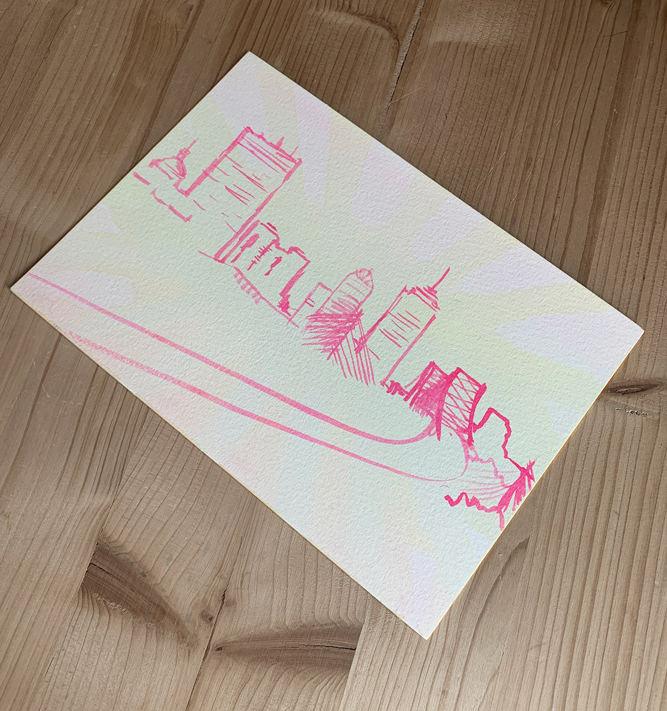 gouache-malerier, akvarel-malerier, æstetiske, figurative, illustrative, landskab, minimalistiske, arkitektur, røde, hvide, gule, gouache, papir, akvarel, smukke, bygninger, byer, samtidskunst, dekorative, design, interiør, bolig-indretning, moderne, moderne-kunst, Køb original kunst og kunstplakater. Malerier, tegninger, limited edition kunsttryk & plakater af dygtige kunstnere.
