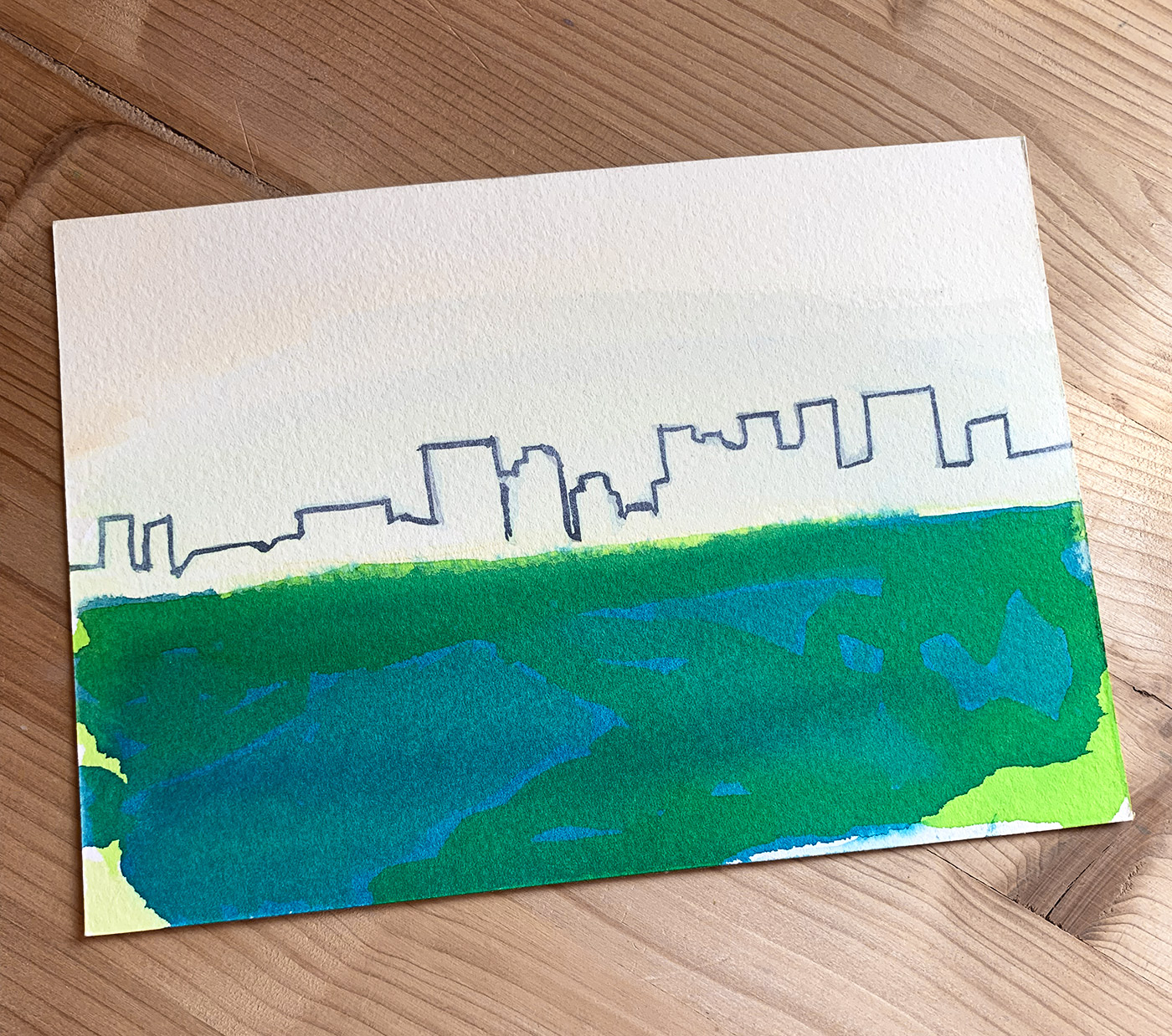 gouache-malerier, akvarel-malerier, abstrakte, landskab, natur, havet, himmel, blå, grønne, hvide, papir, akvarel, abstrakte-former, smukke, bygninger, byer, dekorative, design, interiør, bolig-indretning, moderne, moderne-kunst, udendørs, Køb original kunst og kunstplakater. Malerier, tegninger, limited edition kunsttryk & plakater af dygtige kunstnere.