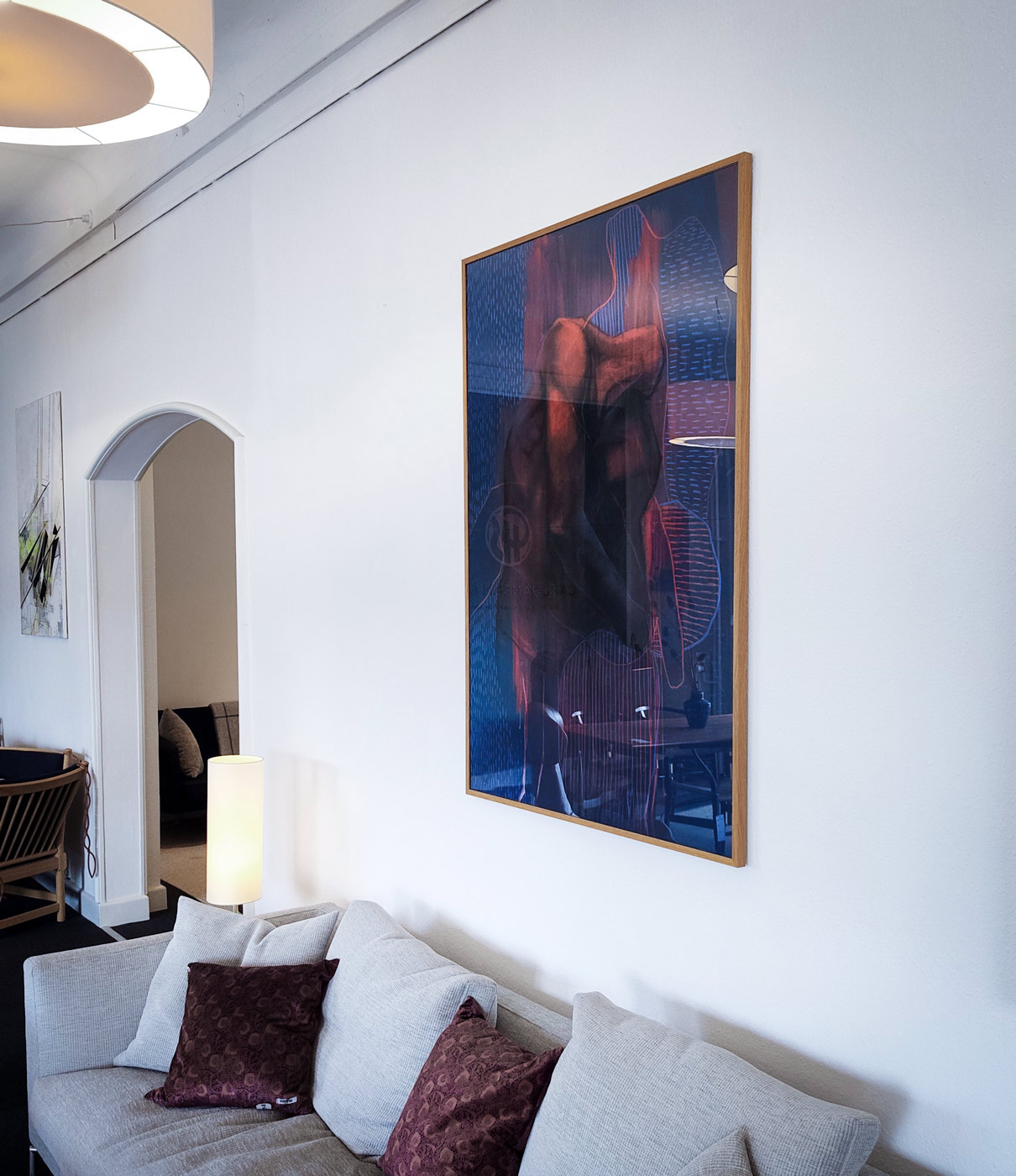 tegninger, malerier, abstrakte, æstetiske, figurative, illustrative, portræt, seksualitet, sorte, blå, røde, akryl, kul, papir, abstrakte-former, samtidskunst, dansk, dekorative, design, interiør, bolig-indretning, moderne, moderne-kunst, nordisk, nøgen, skandinavisk, Køb original kunst og kunstplakater. Malerier, tegninger, limited edition kunsttryk & plakater af dygtige kunstnere.